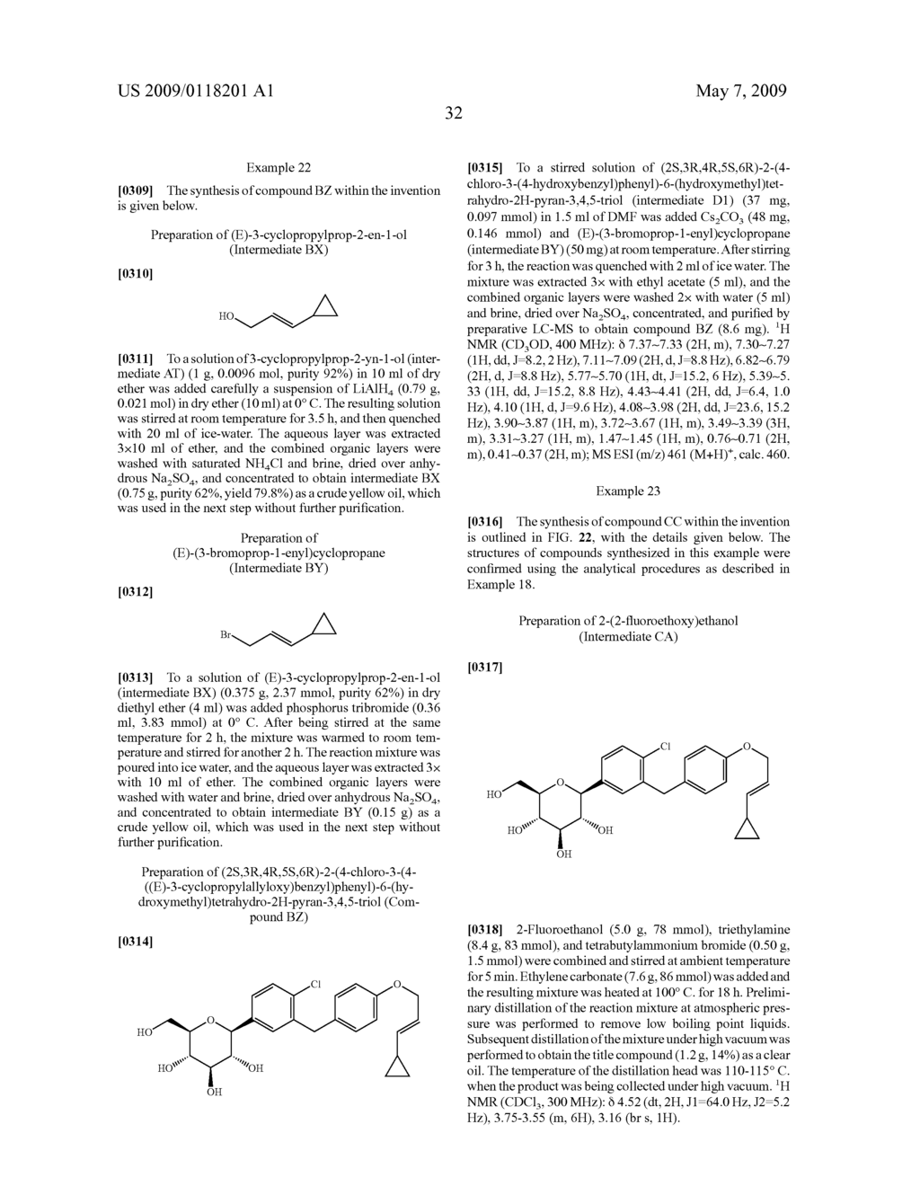 BENZYLBENZENE DERIVATIVES AND METHODS OF USE - diagram, schematic, and image 58