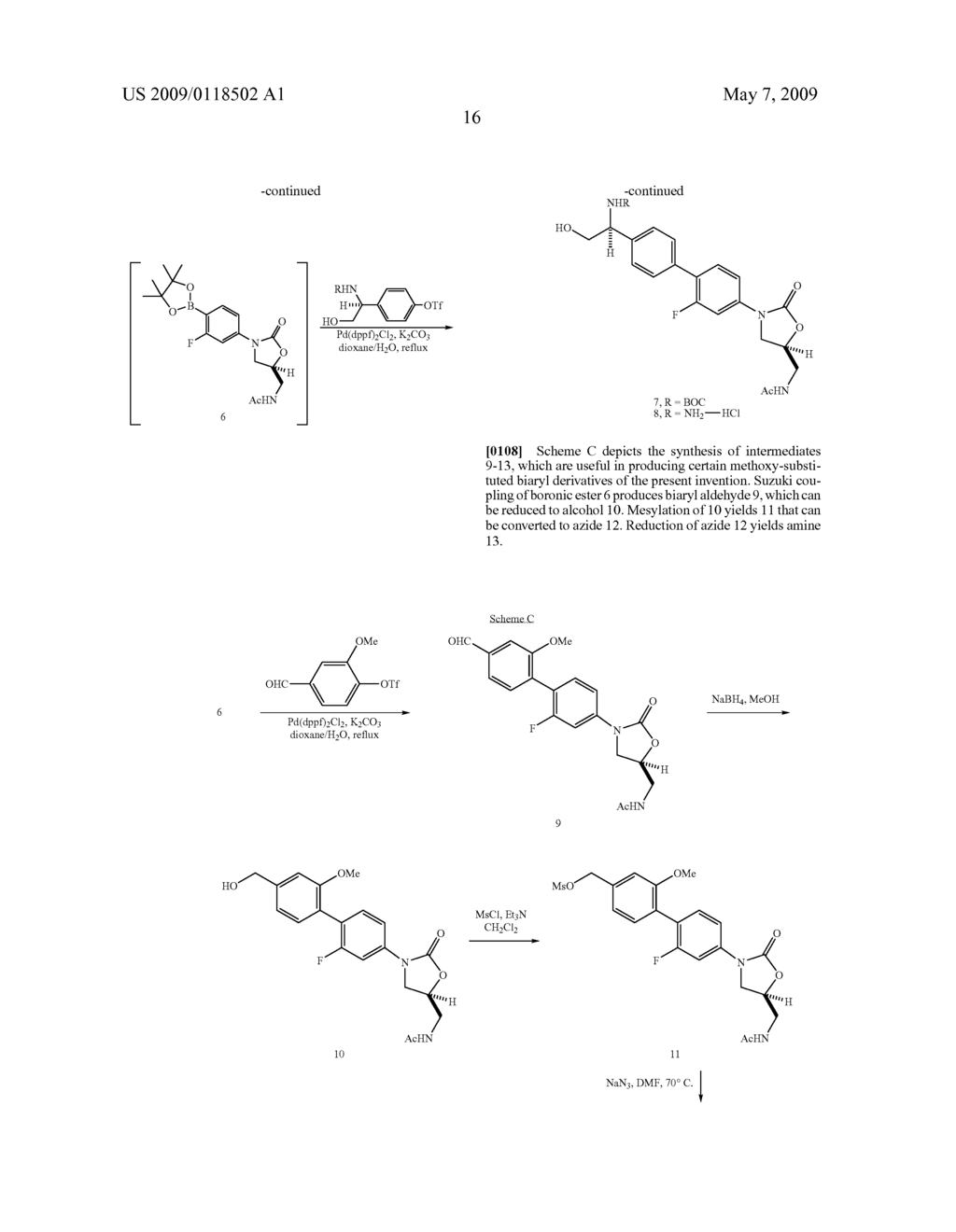 BIARYL HETEROCYCLIC COMPOUNDS AND METHODS OF MAKING AND USING THE SAME - diagram, schematic, and image 17