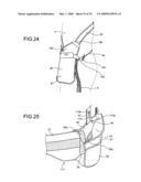 Portable medical apparatus storage holder and capsule endoscope medical care system diagram and image