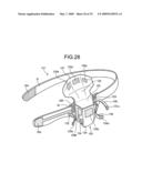 Portable medical apparatus storage holder and capsule endoscope medical care system diagram and image