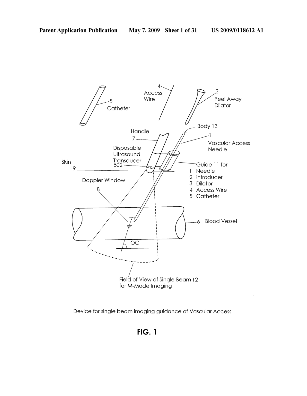 Apparatus and Method for Vascular Access - diagram, schematic, and image 02