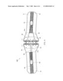 BACK BRACE HAVING PULL CORD FOR SIZE ADJUSTMENT diagram and image