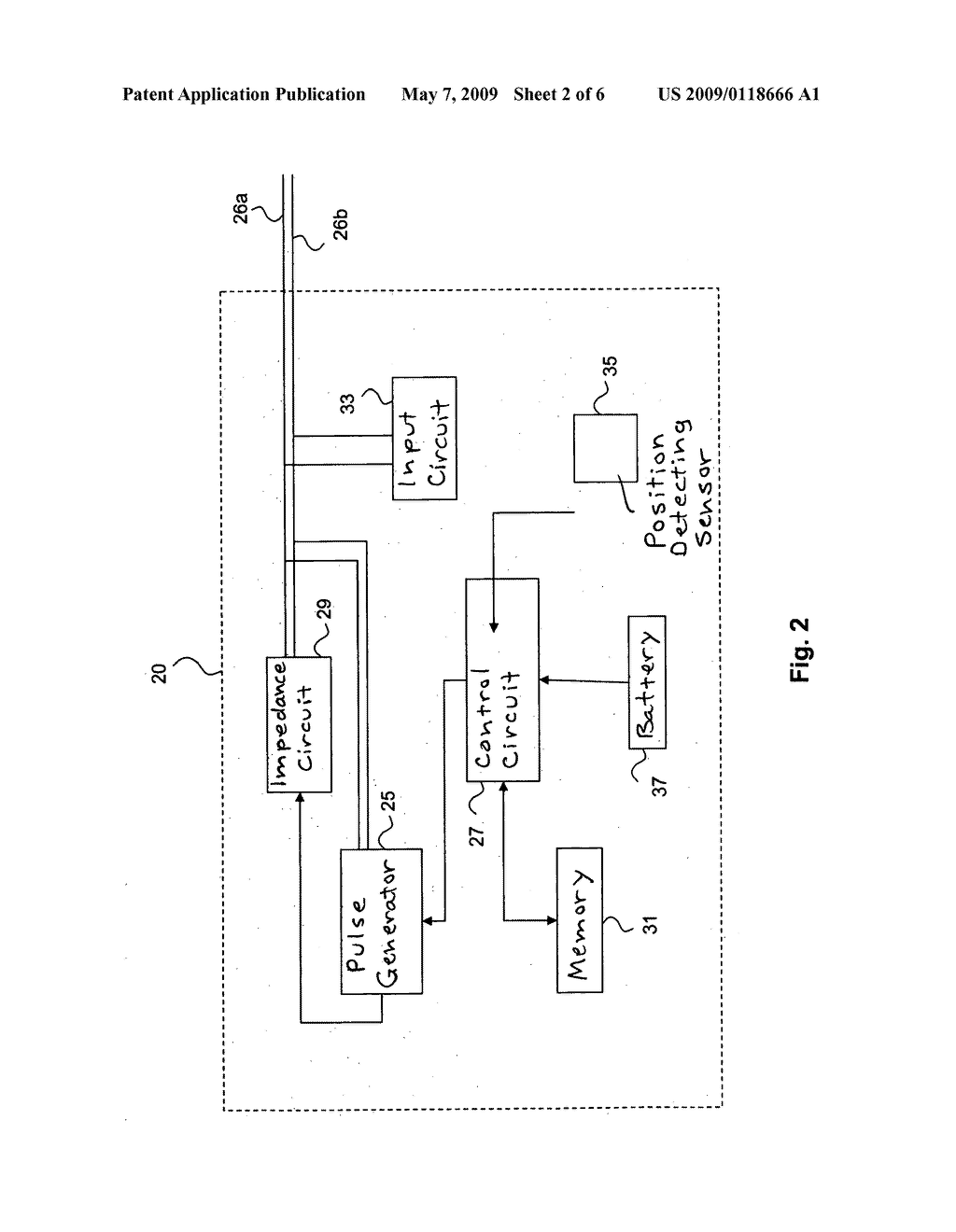 Method and implantable device for measuring hematocrit - diagram, schematic, and image 03