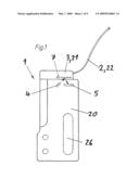 METHOD AND DEVICE FOR IDENTIFYING A CHANGE IN PRESSURE IN THE LIQUID PATH OF A MICRODOSING DEVICE diagram and image