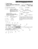 Retractable needle device diagram and image