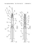 Retractable needle device diagram and image