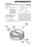 DUAL RESERVOIR IMPLANTABLE ACCESS PORT diagram and image