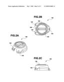 DUAL RESERVOIR IMPLANTABLE ACCESS PORT diagram and image