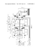 SYSTEM ARCHITECTURE FOR A BLENDED BRAKING SYSTEM IN A HYBRID POWERTRAIN SYSTEM diagram and image