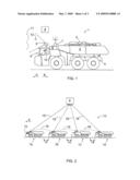 Method of Driving Plurality of Mine Vehicles in Mine, and Transport System diagram and image