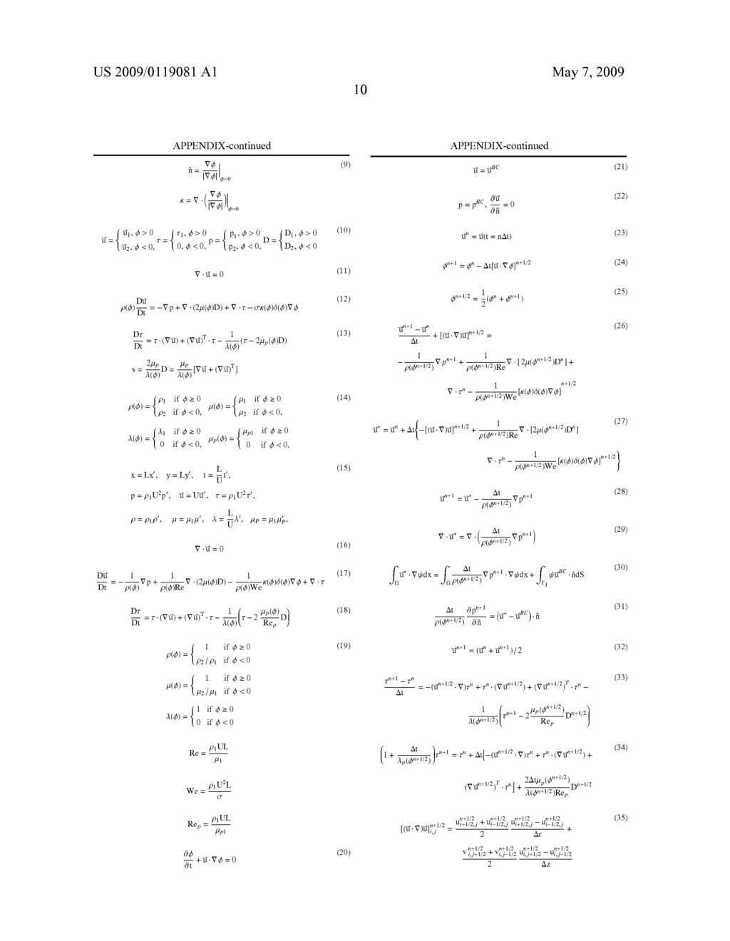 Stability Performance of the Coupled Algorithms for Viscoelastic Ink Jet Simulations - diagram, schematic, and image 19