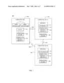 TRANSITIONING OF DATABASE SRVICE RESPONSIBILITY RESPONSIVE TO SERVER FAILURE IN A PARTIALLY CLUSTERED COMPUTING ENVIRONMENT diagram and image