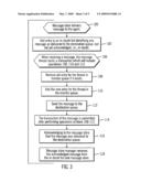 SYSTEM AND ARTICLE OF MANUFACTURE FOR DUPLICATE MESSAGE ELIMINATION DURING RECOVERY WHEN MULTIPLE THREADS ARE DELIVERING MESSAGES FROM A MESSAGE STORE TO A DESTINATION QUEUE diagram and image