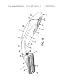 VIBRATING WET SHAVER diagram and image