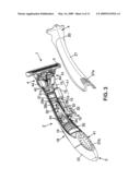 VIBRATING WET SHAVER diagram and image