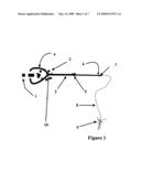 Leader and Leader Sections for Use in Fly Fishing diagram and image