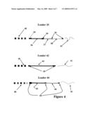 Leader and Leader Sections for Use in Fly Fishing diagram and image