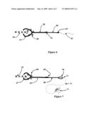 Leader and Leader Sections for Use in Fly Fishing diagram and image