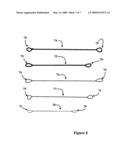 Leader and Leader Sections for Use in Fly Fishing diagram and image