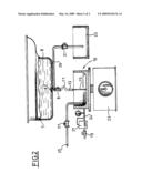 METHOD AND DEVICE FOR AUTOMATICALLY MEASURING OIL CONSUMPTION OF AN INTERNAL COMBUSTION ENGINE AND FOR CHANGING THE OIL OF SAID ENGINE diagram and image