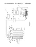 System and method for detecting internal flaws in a particulate filter diagram and image