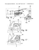 Insulation stripping tool with displaceable knife carrier means diagram and image