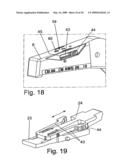 Insulation stripping tool with displaceable knife carrier means diagram and image