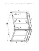 Interlocking pallets, and shipping and storage systems employing the same diagram and image