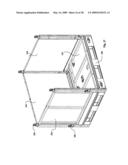 Interlocking pallets, and shipping and storage systems employing the same diagram and image