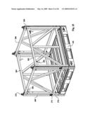 Interlocking pallets, and shipping and storage systems employing the same diagram and image