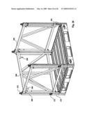 Interlocking pallets, and shipping and storage systems employing the same diagram and image