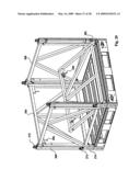 Interlocking pallets, and shipping and storage systems employing the same diagram and image