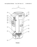 WATER HEATER WITH IONIZED IGNITION AND ELECTRONIC CONTROL OF TEMPERATURE diagram and image