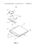 BUILT-IN BATTERY ASSEMBLY AND A METHOD OF ASSEMBLING THE BUILT-IN BATTERY WITH A CIRCUIT BOARD diagram and image