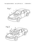 Airbag for Pedestrian and Airbag Apparatus for Pedestrian diagram and image