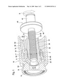 ELECTROMECHANICAL LOCKING DEVICE FOR A BRAKE PISTON diagram and image
