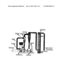 PROCESS FOR SIMULTANEOUS RECOVERY AND CRACKING/UPGRADING OF OIL FROM SOLIDS diagram and image