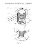 HEATER WITH 360 DEGREE ROTATION OF HEATED AIR STREAM diagram and image