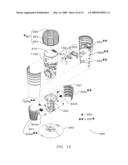 HEATER WITH 360 DEGREE ROTATION OF HEATED AIR STREAM diagram and image