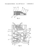 DEVICE FOR THE PACKAGING AND DISPENSING OF SOLID SHAPED BODIES, ESPECIALLY ORAL TABLETS OR AND CAPSULES diagram and image