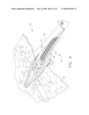 Surgical Fastening Device With Initiator Impregnation of a Matrix or Buttress to Improve Adhesive Application diagram and image