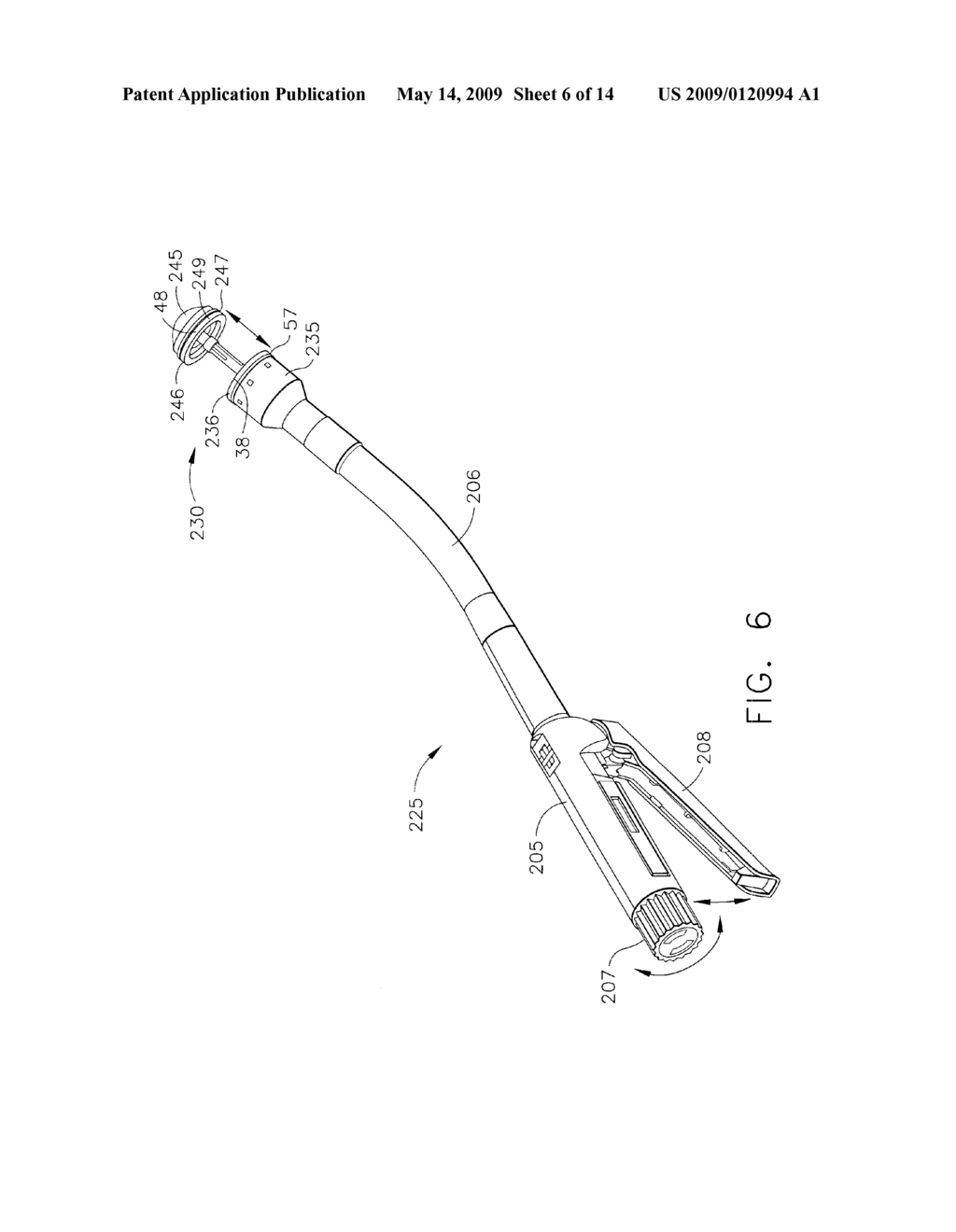 Surgical Fastening Device With Initiator Impregnation of a Matrix or Buttress to Improve Adhesive Application - diagram, schematic, and image 07