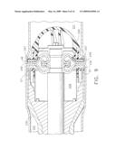 Surgical Fastening Device With Initiator Impregnation of a Matrix or Buttress to Improve Adhesive Application diagram and image