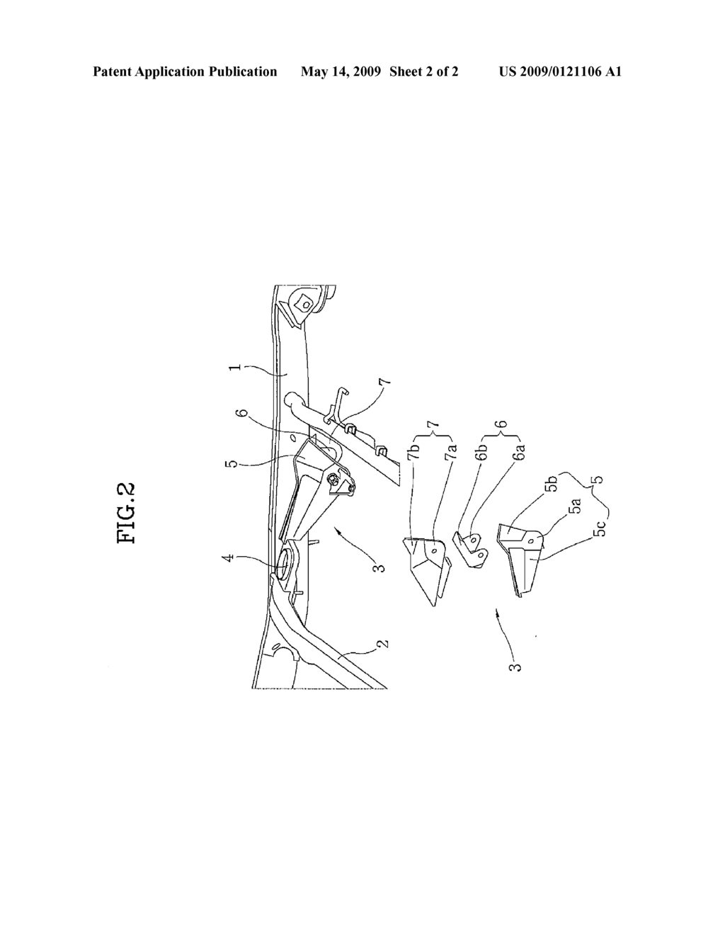 TRAILING ARM MOUNTING DEVICE FOR VEHICLE WITH SMALL-SIZED FRAME - diagram, schematic, and image 03