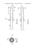 Collapsible core assembly for a molding apparatus diagram and image