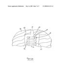 Collapsible core assembly for a molding apparatus diagram and image