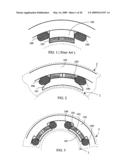 Electric machinery with a conduction winding excited magnetic poles sandwiched PM magnetic pole diagram and image