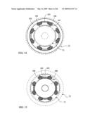 Electric machinery with a conduction winding excited magnetic poles sandwiched PM magnetic pole diagram and image