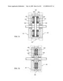 Electric machinery with a conduction winding excited magnetic poles sandwiched PM magnetic pole diagram and image