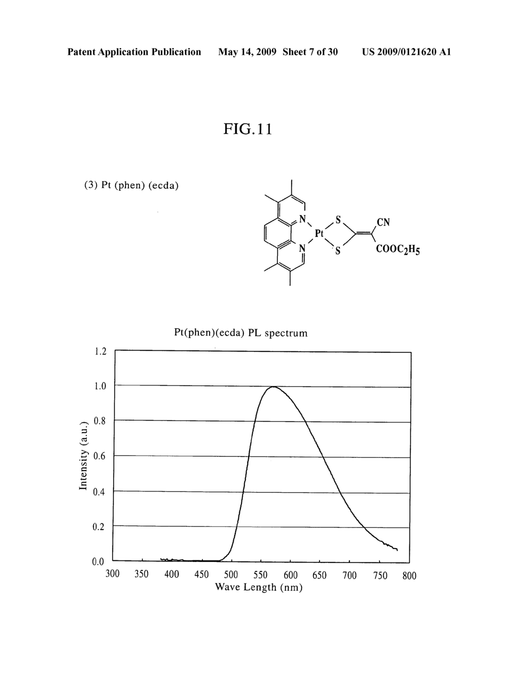 ORGANOMETALLIC COMPLEX, ORGANIC EL ELEMENT AND ORGANIC EL DISPLAY - diagram, schematic, and image 08